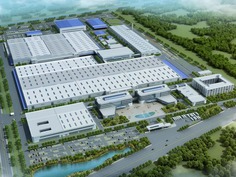 Anbar üçün prefab metal polad bina