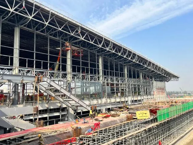 Prefabrik yüngül polad quruluş qatar stansiyası