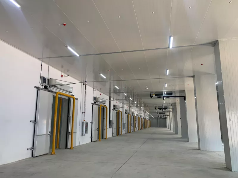 Soyuducu üçün polad quruluş anbarı